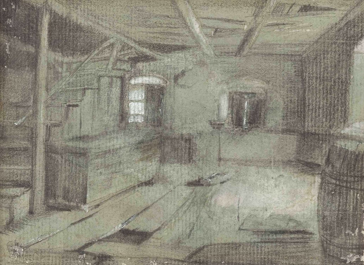 Intérieur de ferme - Franz Defregger