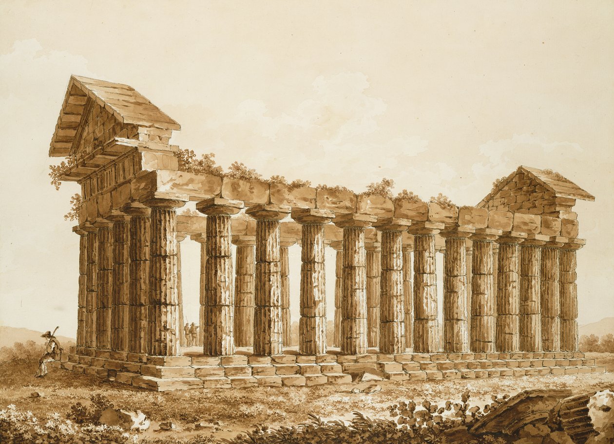 Le Temple de la Concorde à Agrigente - Franz Kaisermaan