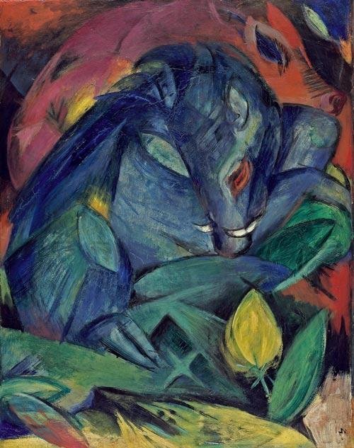 Sangliers - Franz Marc
