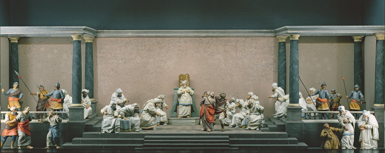 Christ devant Caïphe - Franz Xaver Nissl