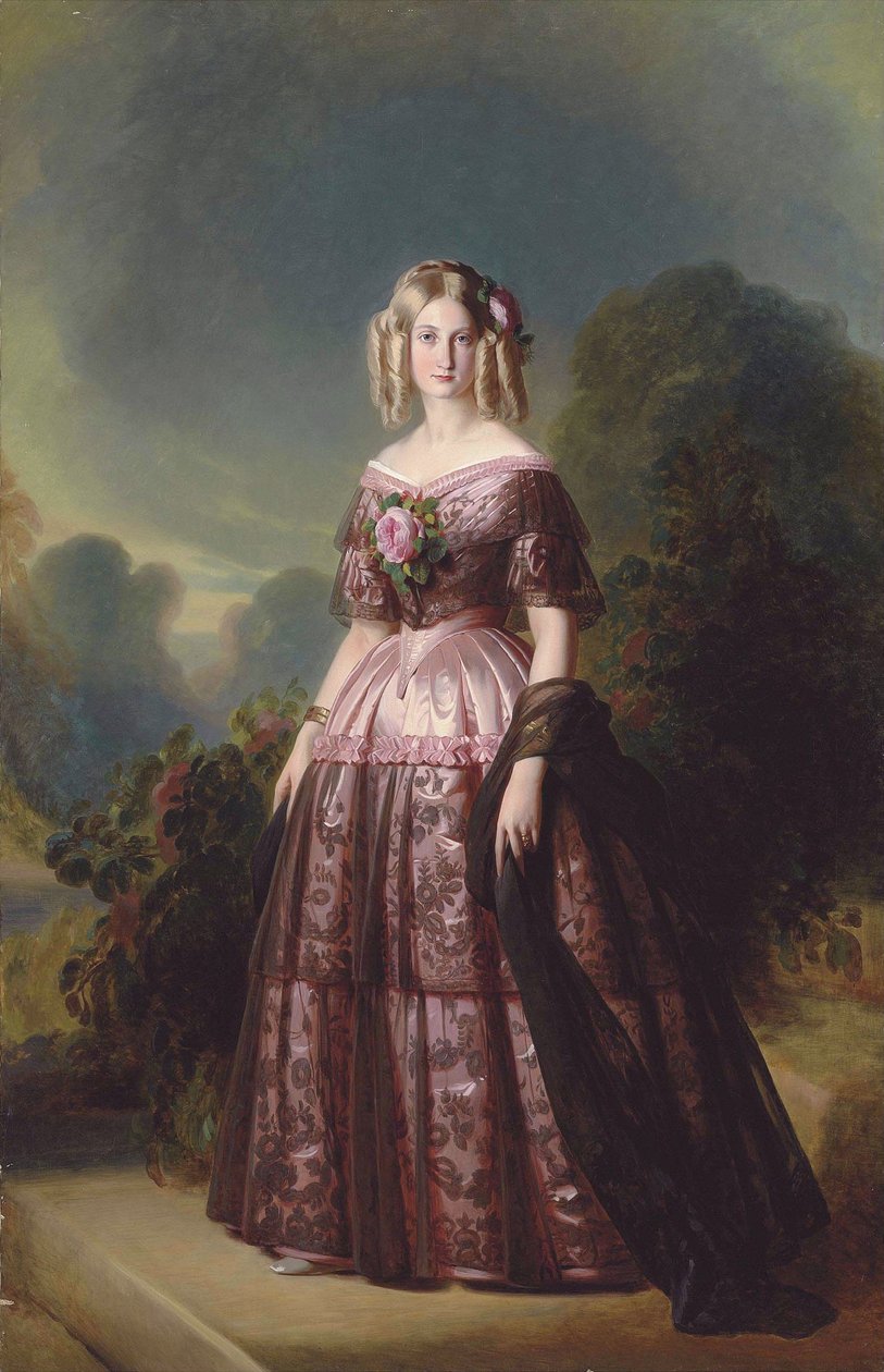 Princesse Maria Carolina Augusta de Bourbon - Franz Xaver Winterhalter