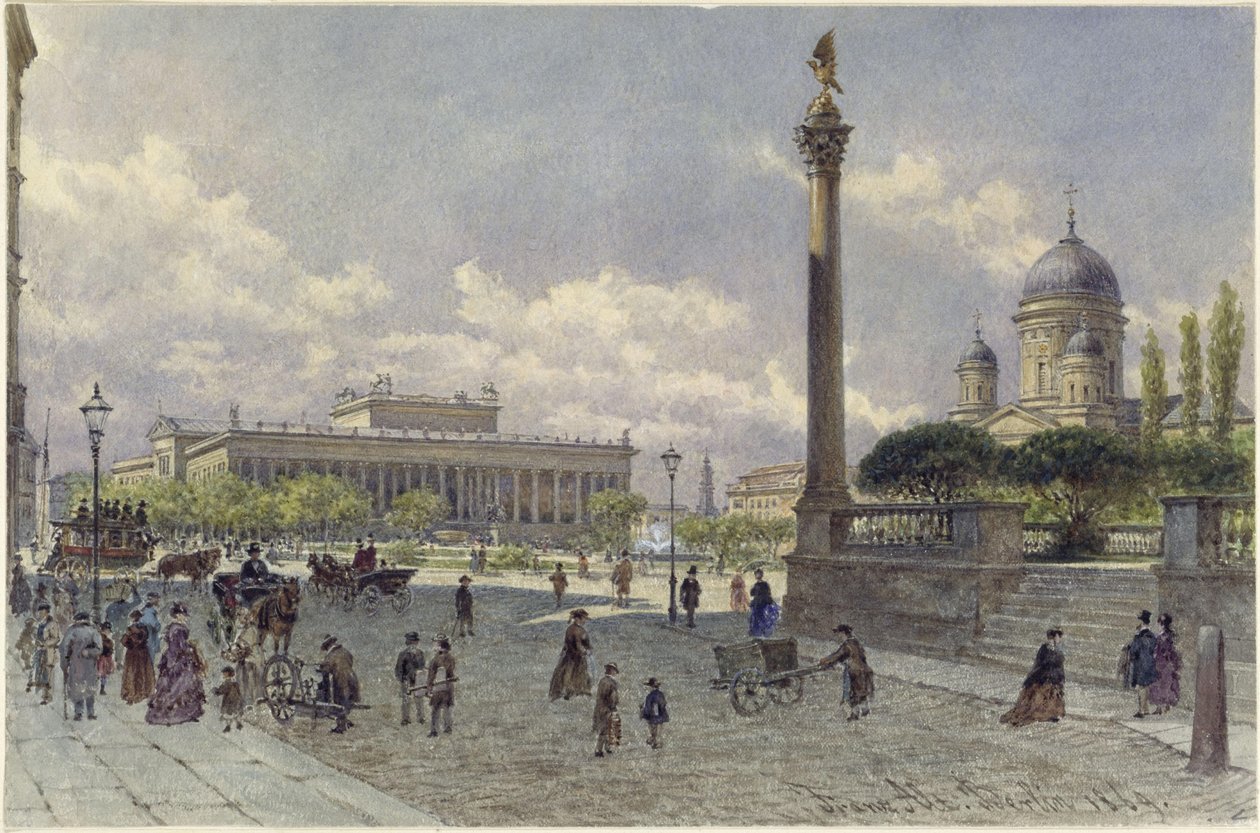 Le Lustgarten à Berlin - Franz Alt