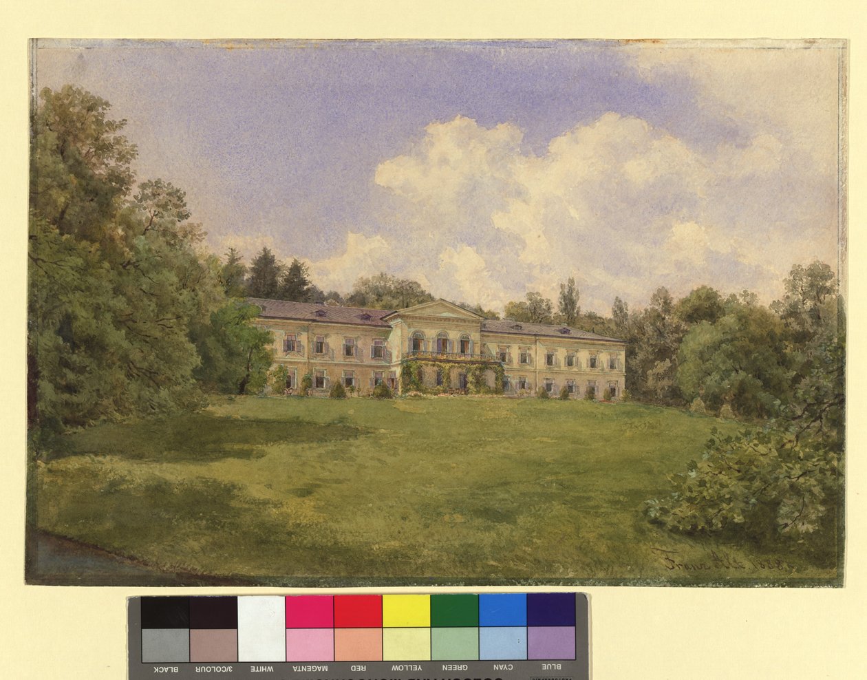 Château et parc de Weidlingau - Franz Alt