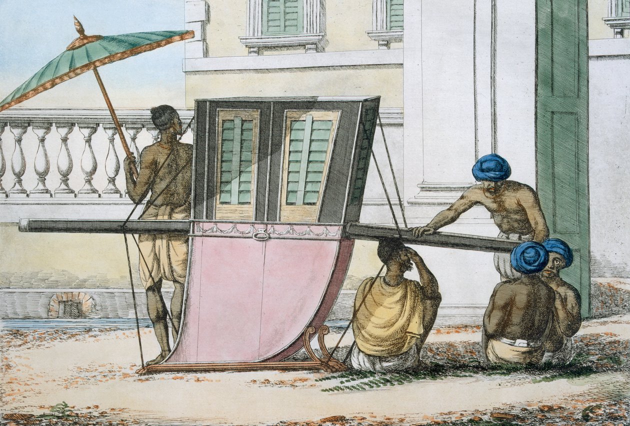 Siège de palanquin, de 