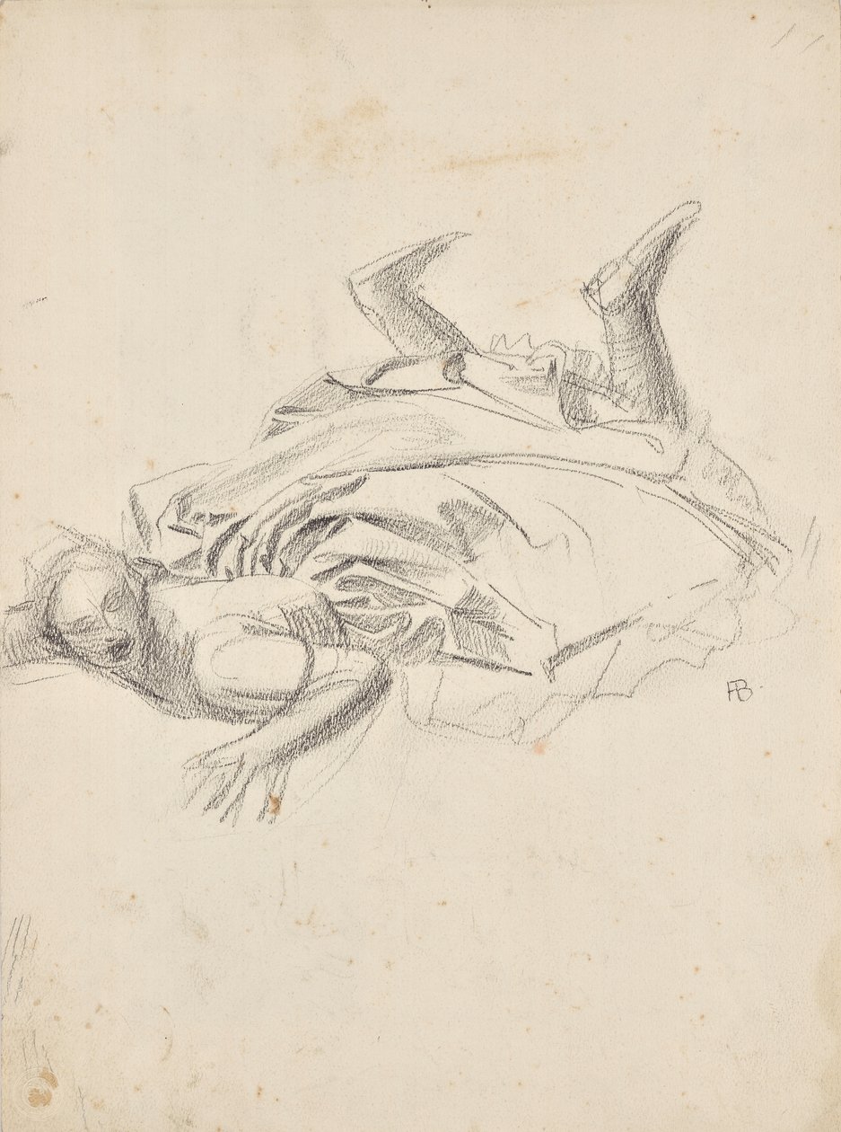 Femme tombée - Franz Barwig d. Ä.
