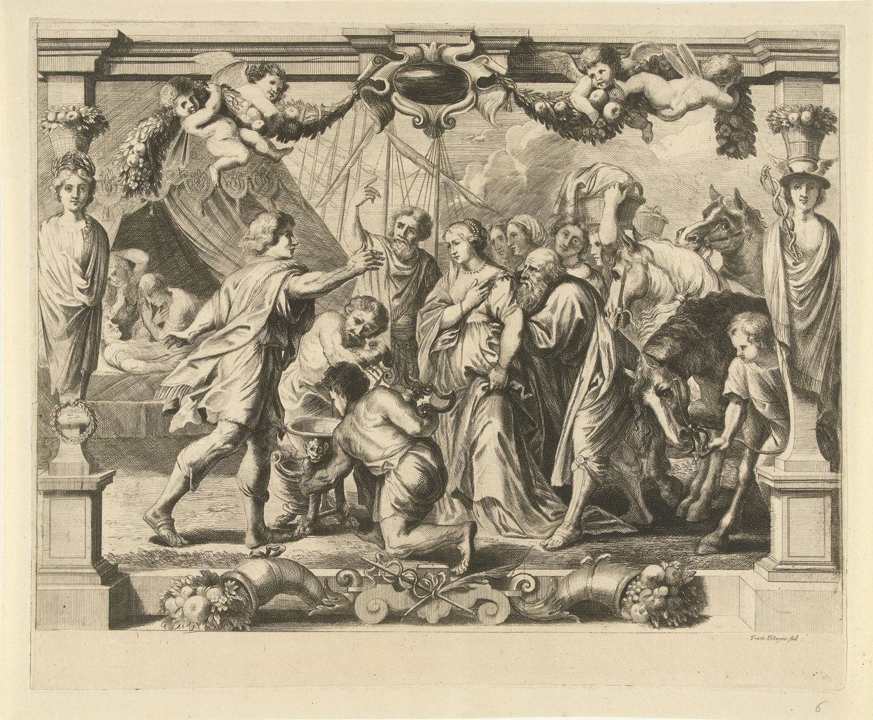 Achille et Polyxène - Franz Ertinger