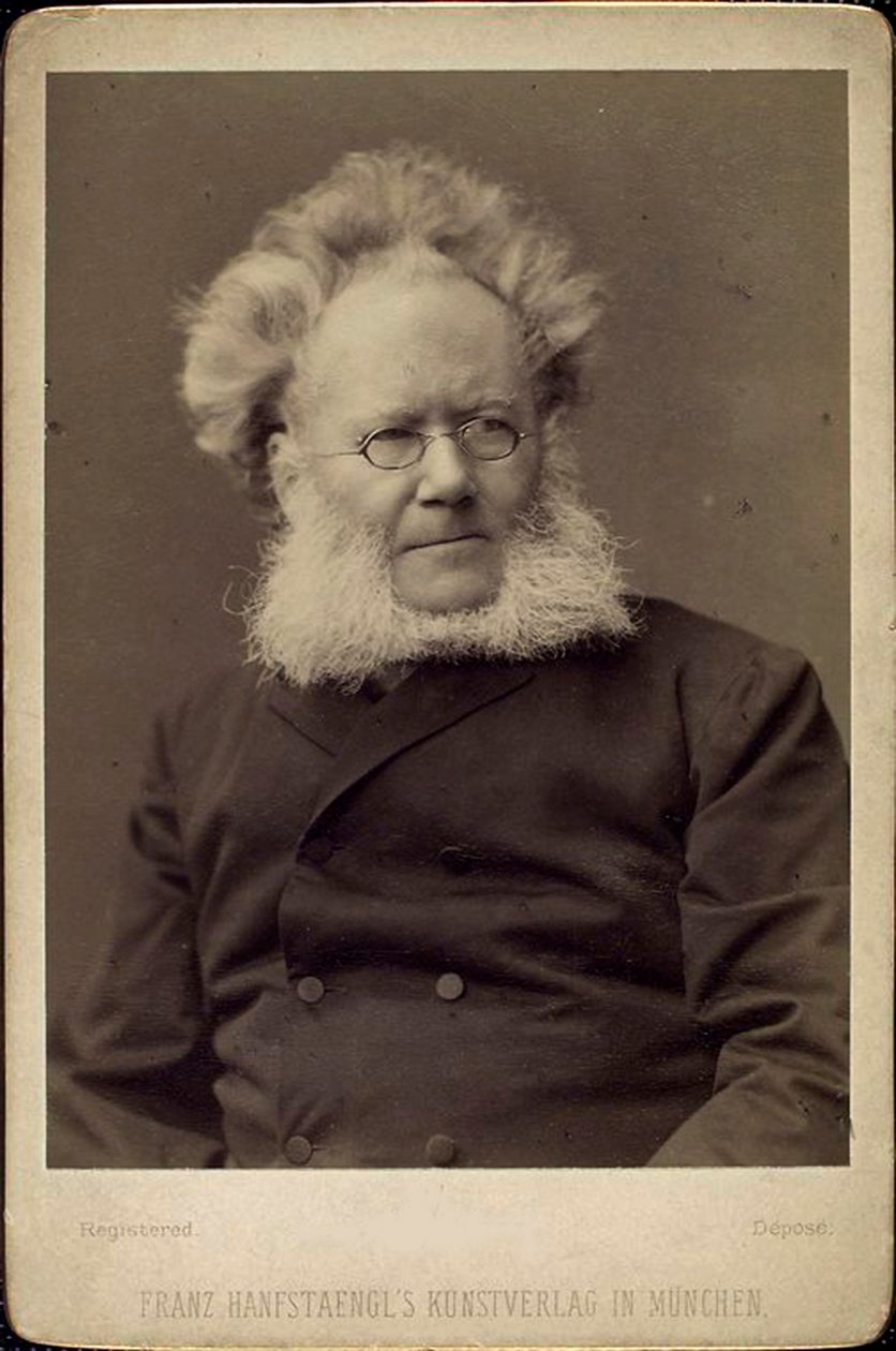 Henrik Ibsen, dramaturge et poète norvégien, fin 19e ou début 20e siècle - Franz Hanfstaengl