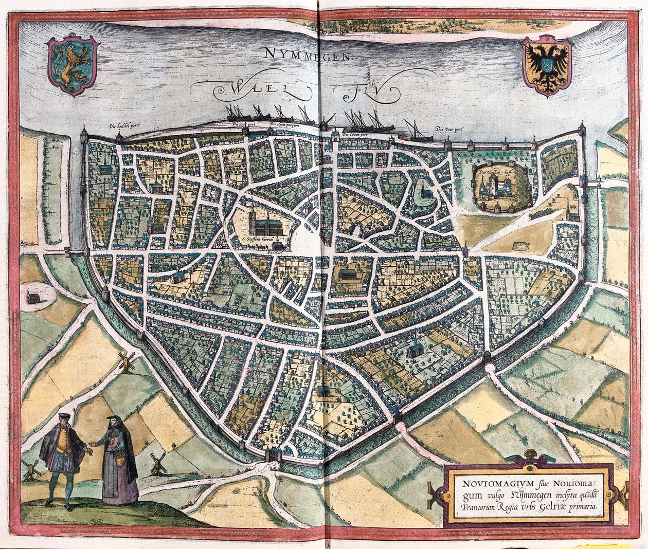 Nimègue, Pays-Bas - Franz Hogenberg