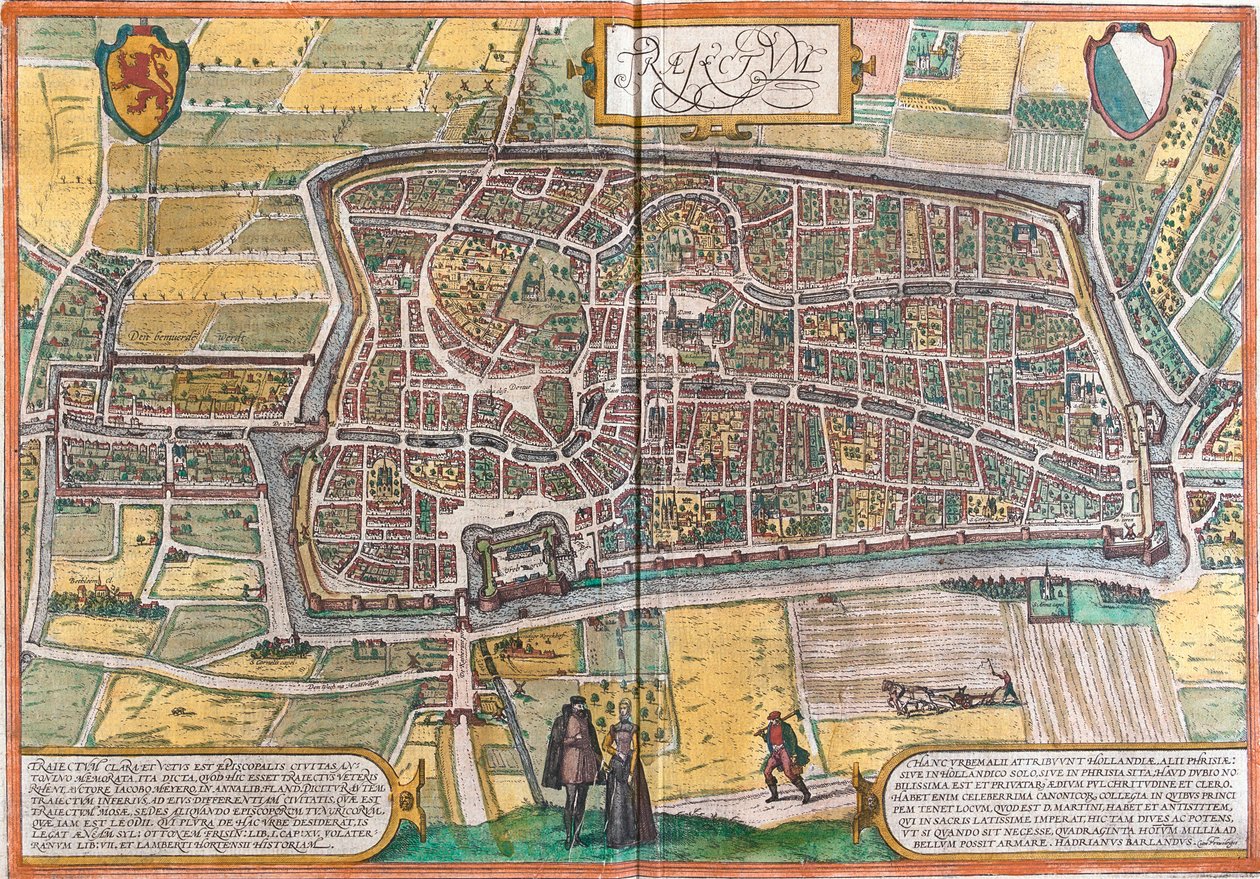 Plan de Maastricht, Pays-Bas - Franz Hogenberg