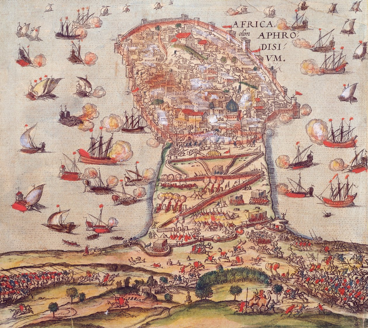 Le Corsaire ottoman Khayr al-Din Barberousse contre l
