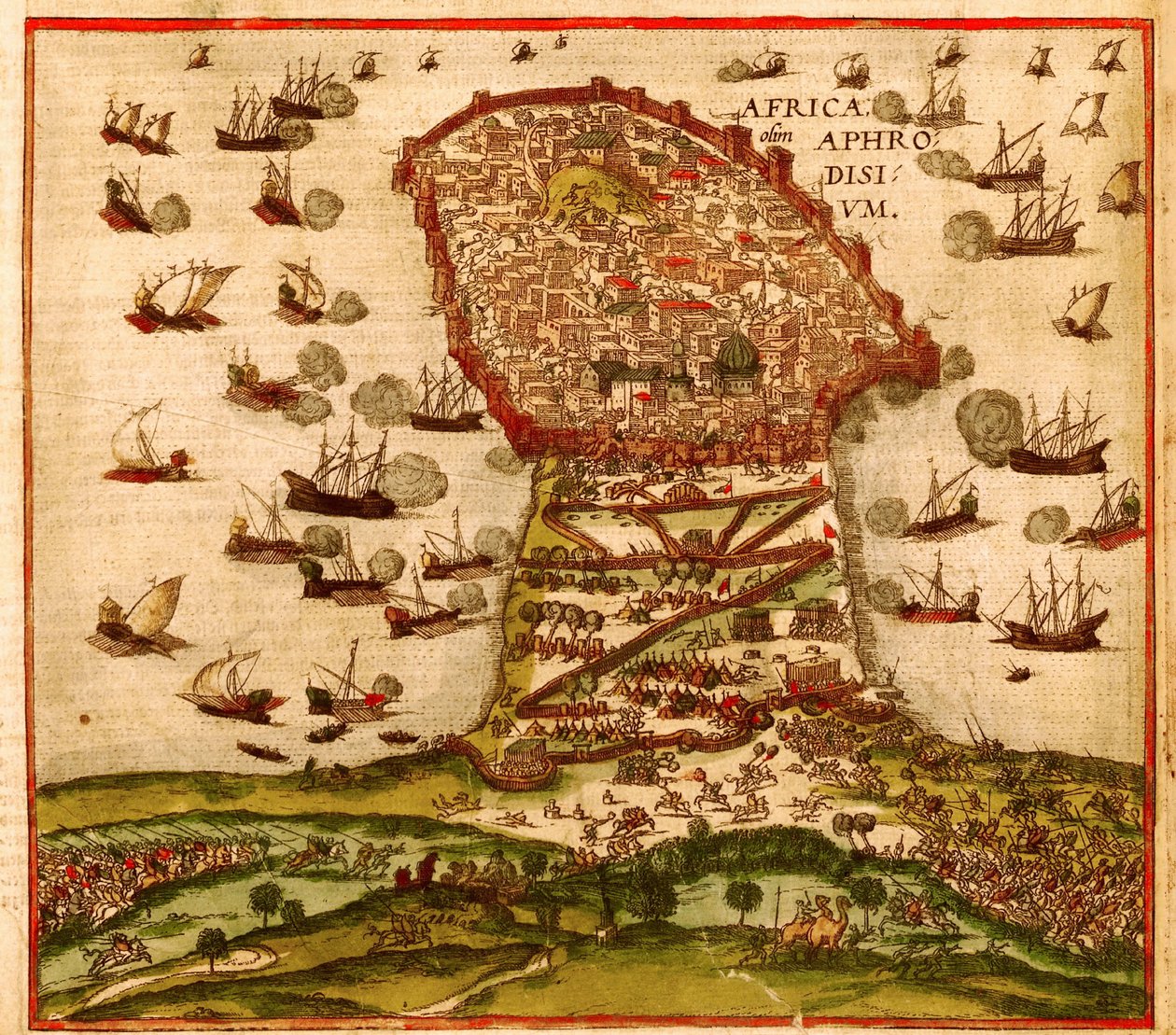 Le Corsaire Ottoman Khayr al-Din Barberousse contre l