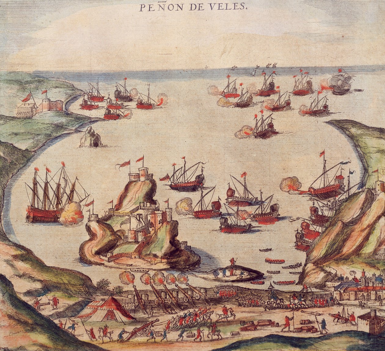 Le corsaire ottoman Khayr al-Din Barberousse contre l