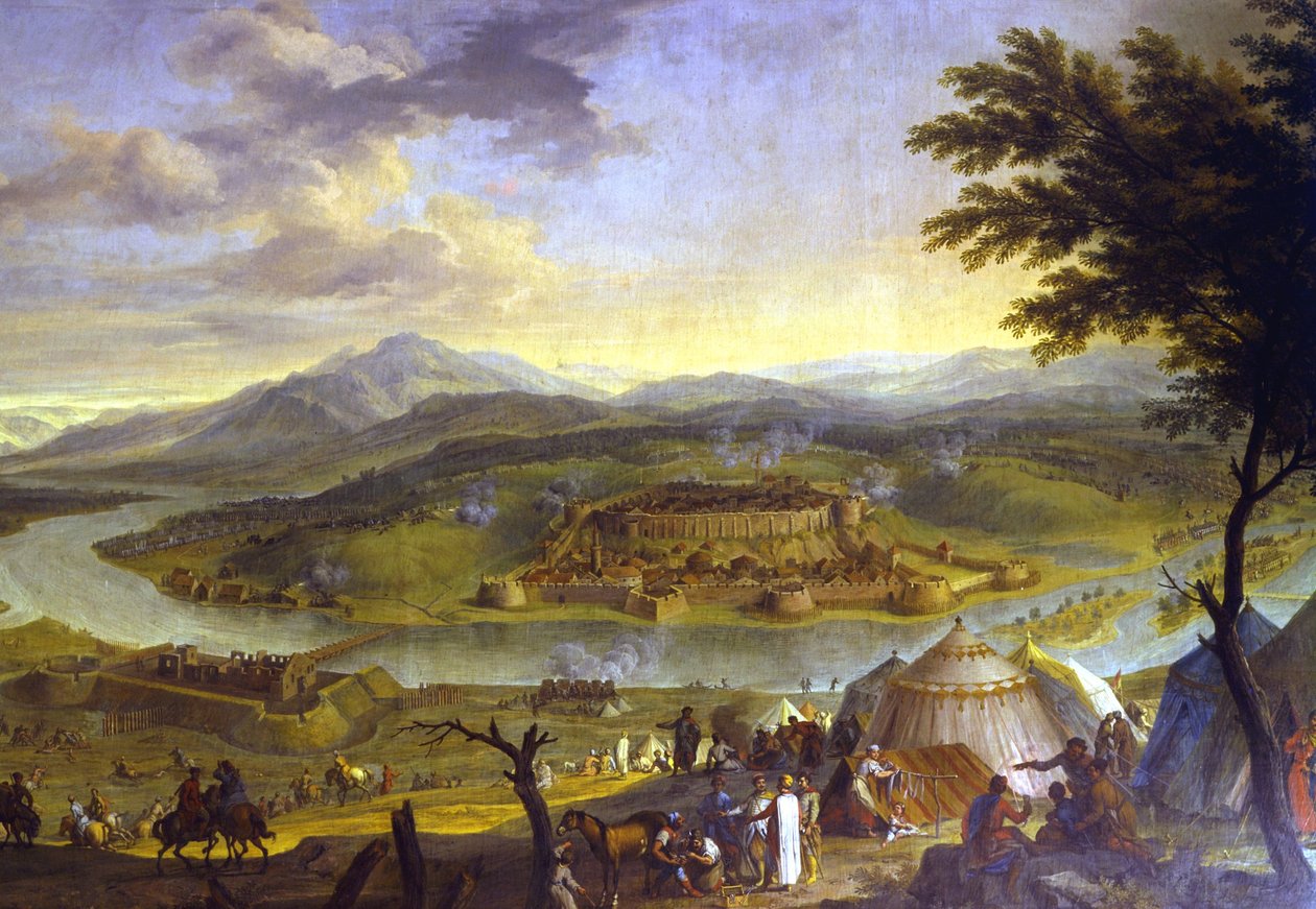 French : La prise de la forteresse de Gran en 1683 - Franz Joachim Beich