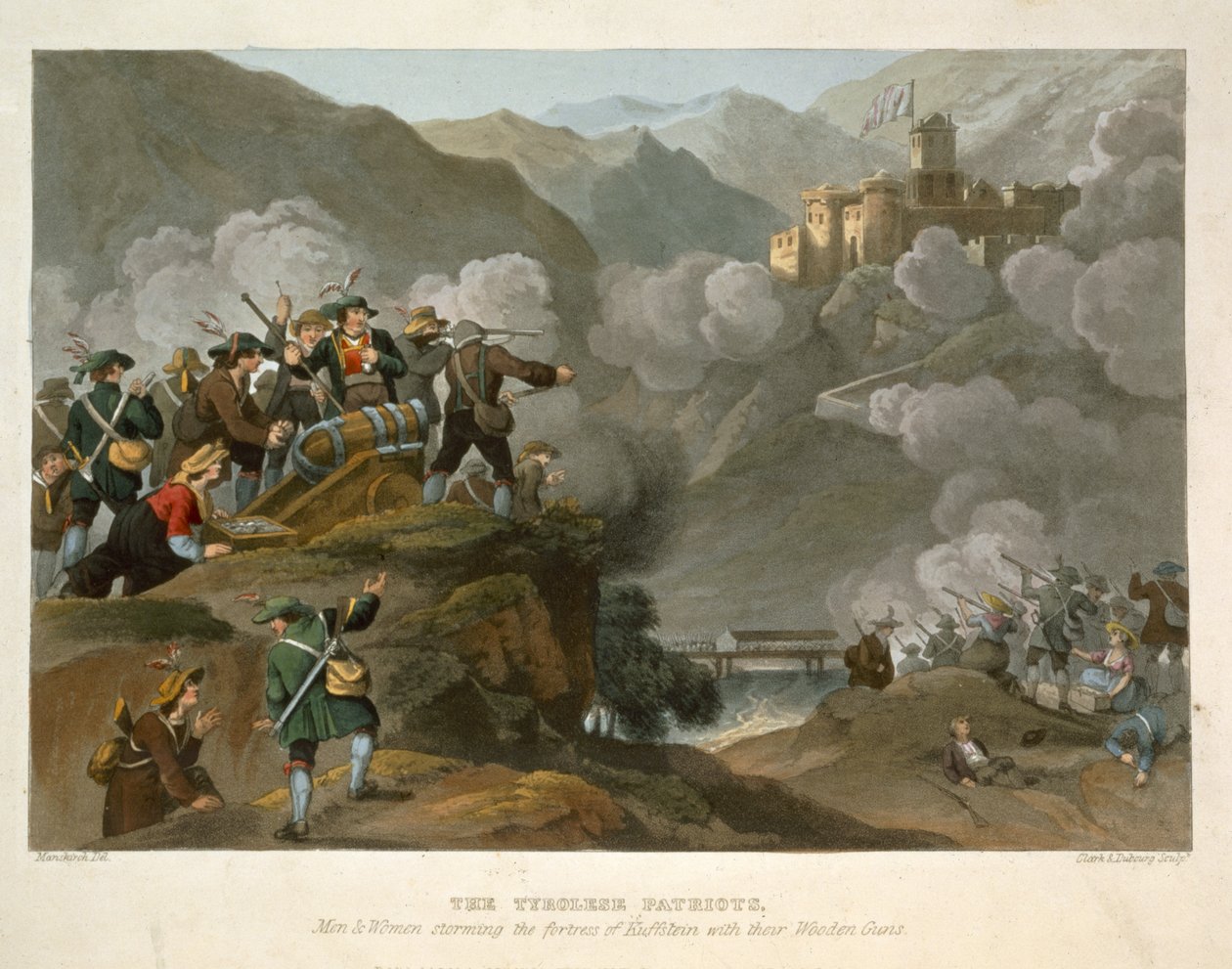 Les Patriotes Tyroliens Prenant d