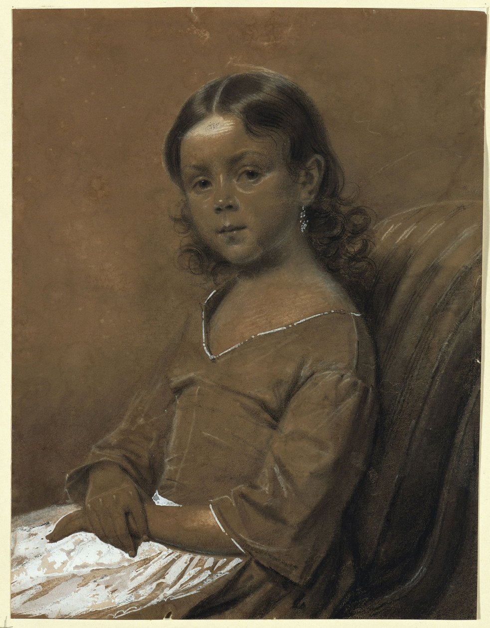 Auguste Taglioni, enfant - Franz Krüger