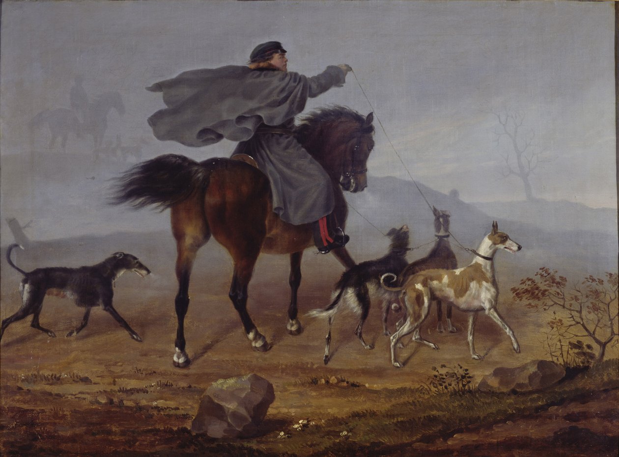 Départ à cheval pour la chasse - Franz Krüger