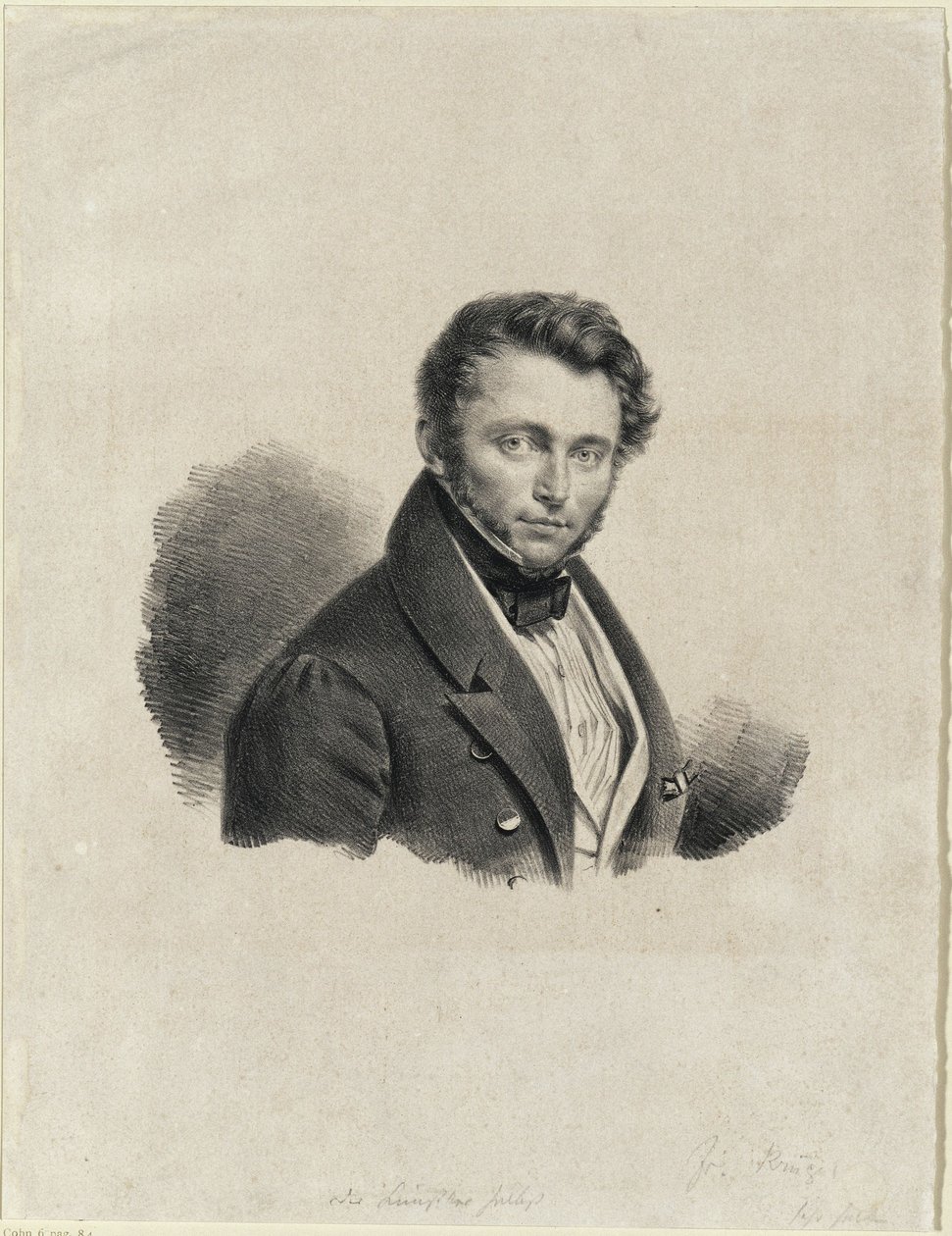 Autoportrait - Franz Krüger