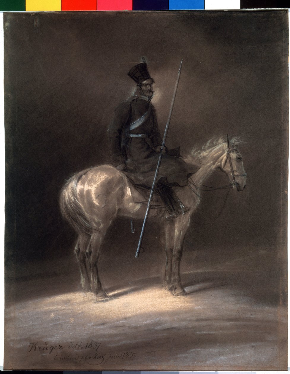 Cosaque à cheval - Franz Krüger