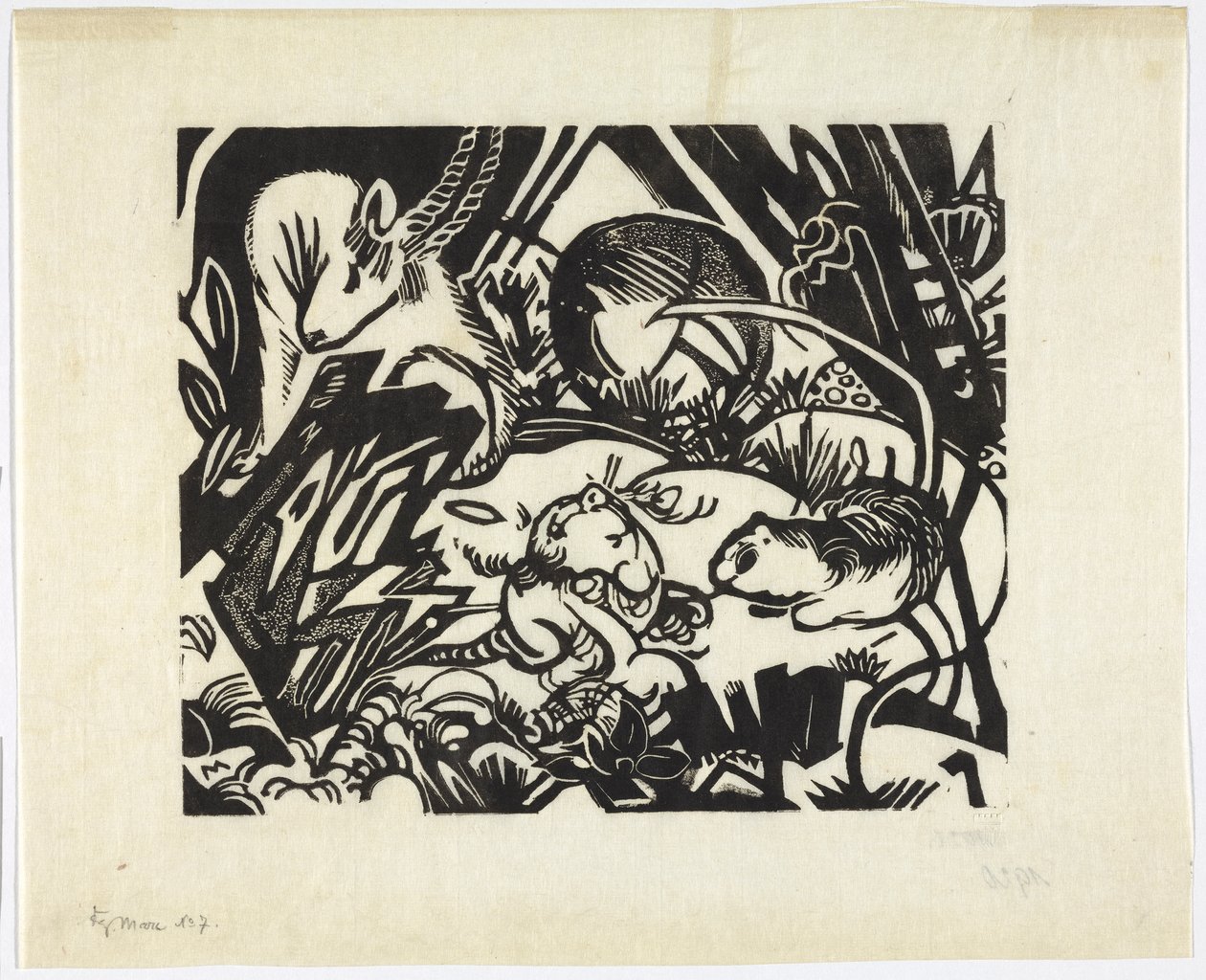 Animal Legend (Légende animale) - Franz Marc