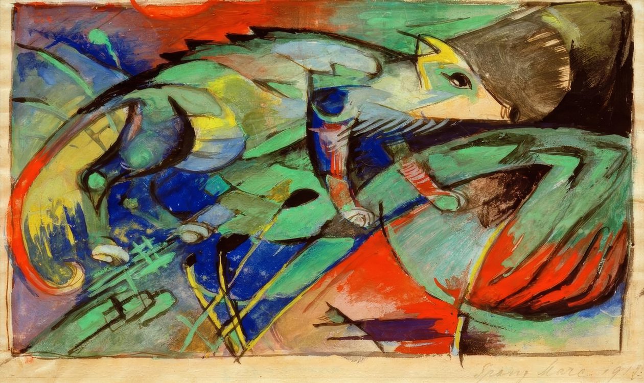 Caméléon - Franz Marc