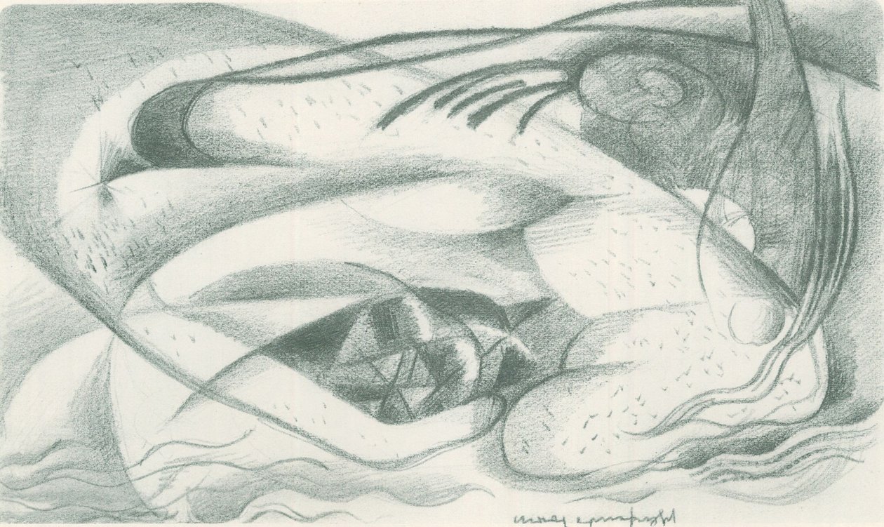 Franz Marc - Carnet de croquis pris sur le vif - Feuille 23 - Franz Marc