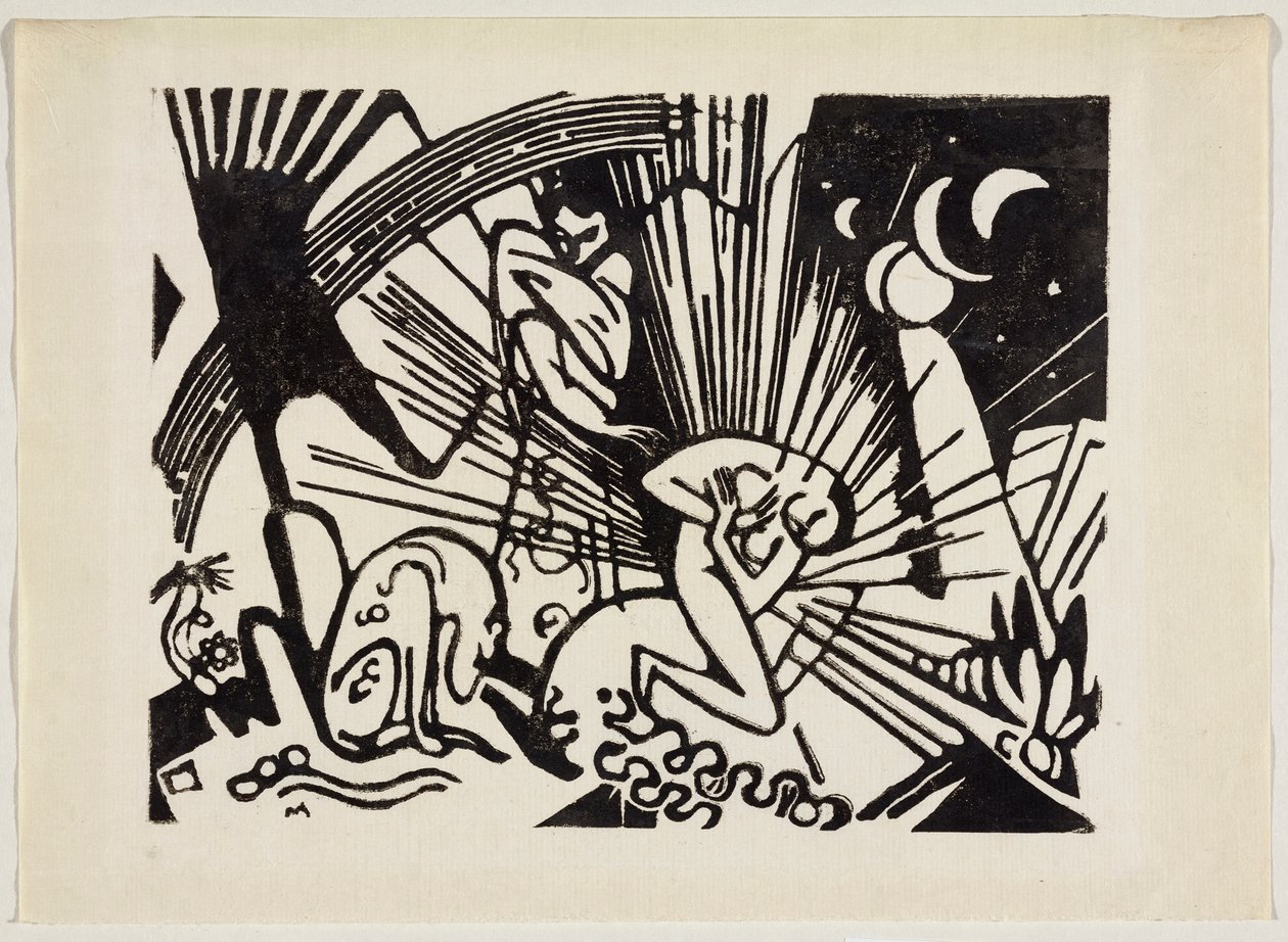 French : Réconciliation Reconciliation - Franz Marc