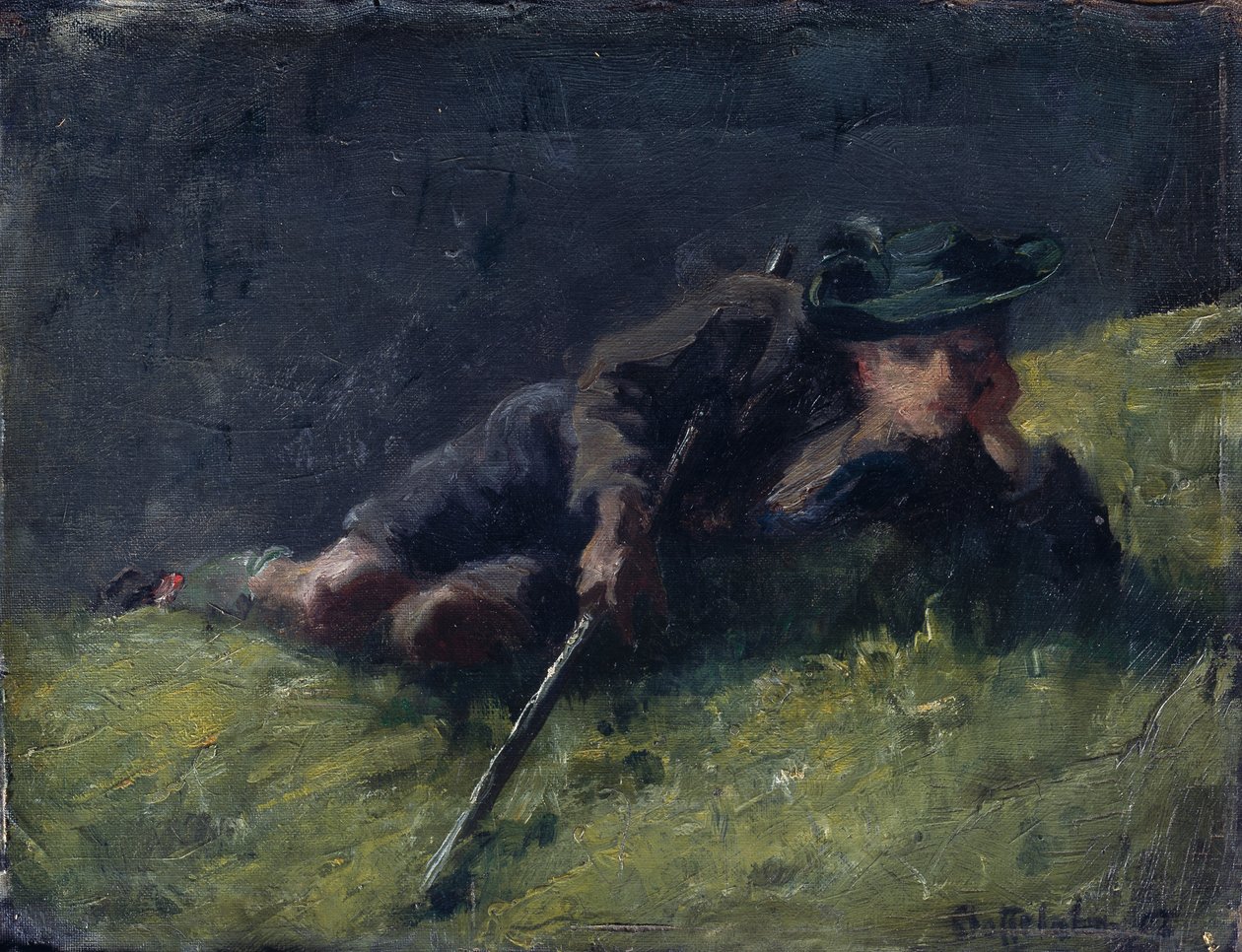 garçon de berger - Franz Marc