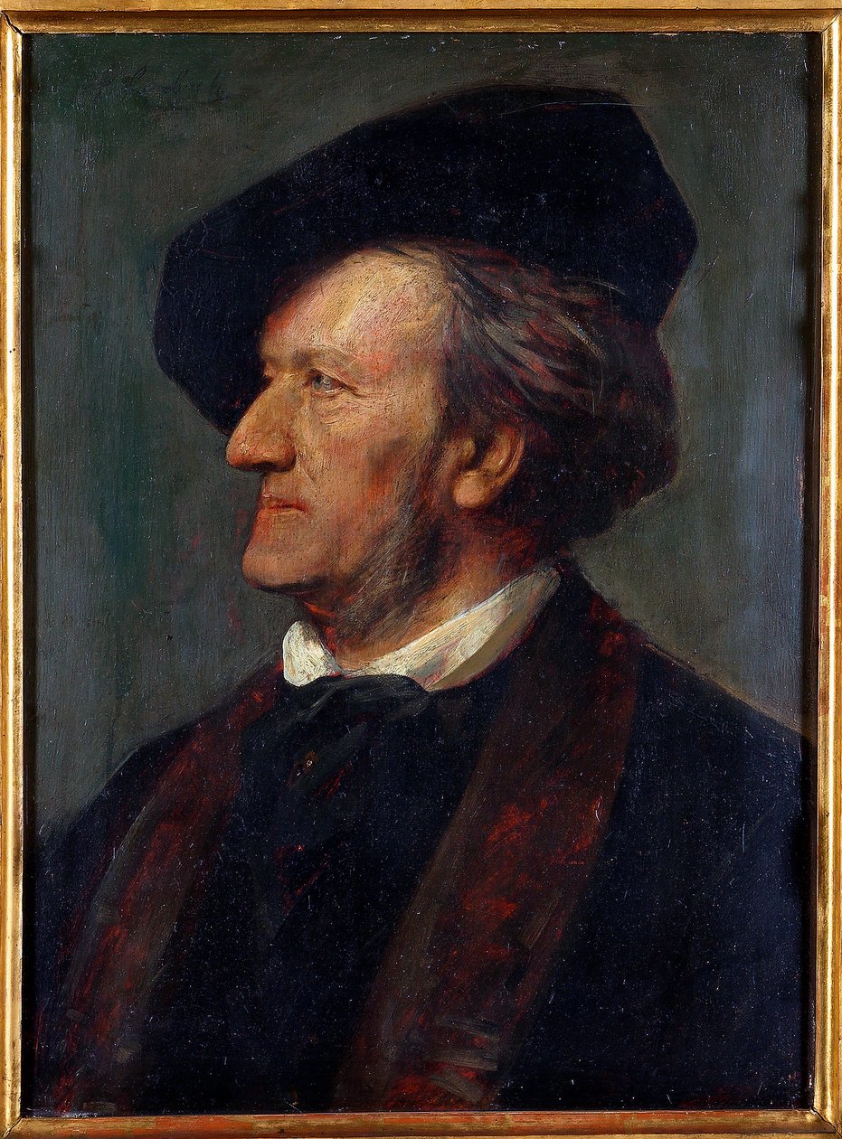 Portrait du compositeur Richard Wagner - Franz Seraph von Lenbach