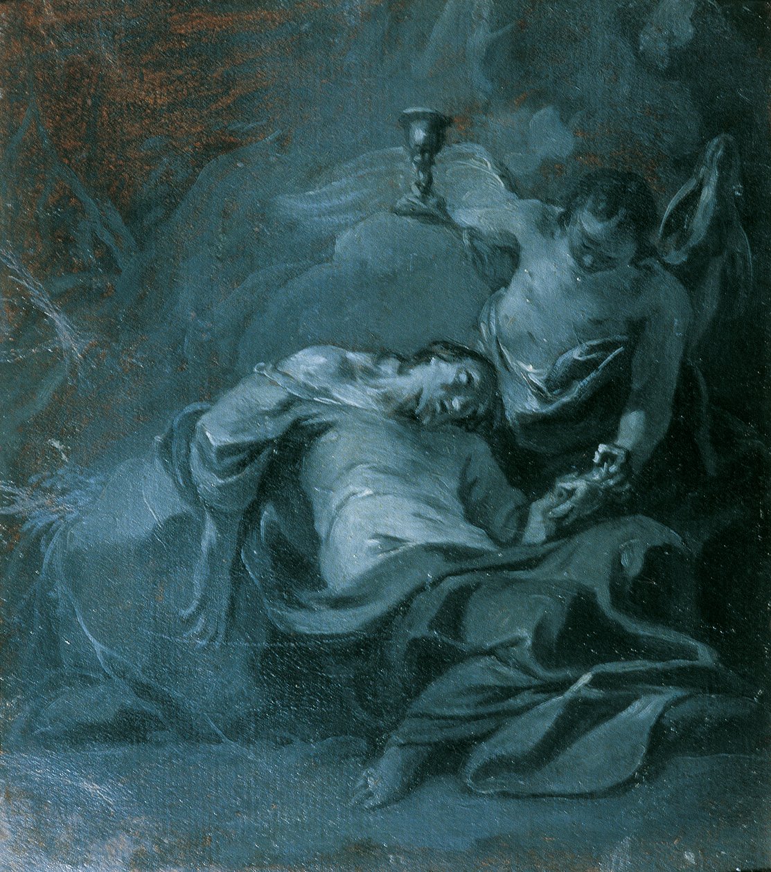 Christ au mont des Oliviers (I) - Franz Sigrist d. Ä.