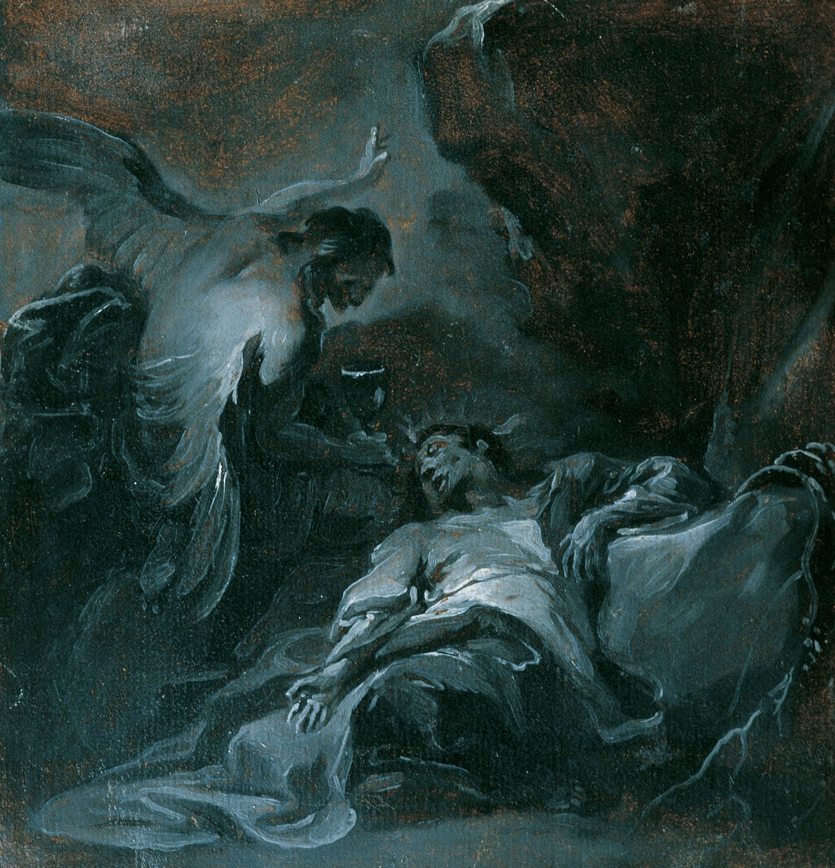 Christ au Mont des Oliviers (II) - Franz Sigrist d. Ä.