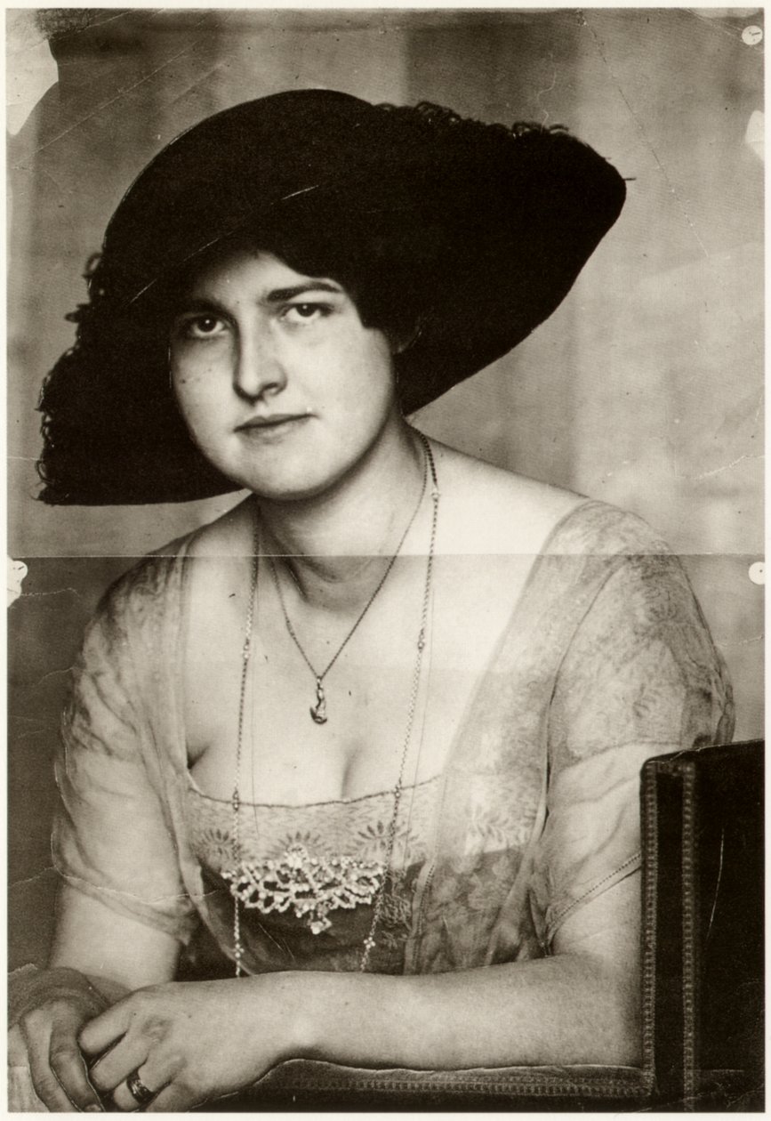 Marie avec un chapeau sombre, 1915 - Franz Stuck Ritter von