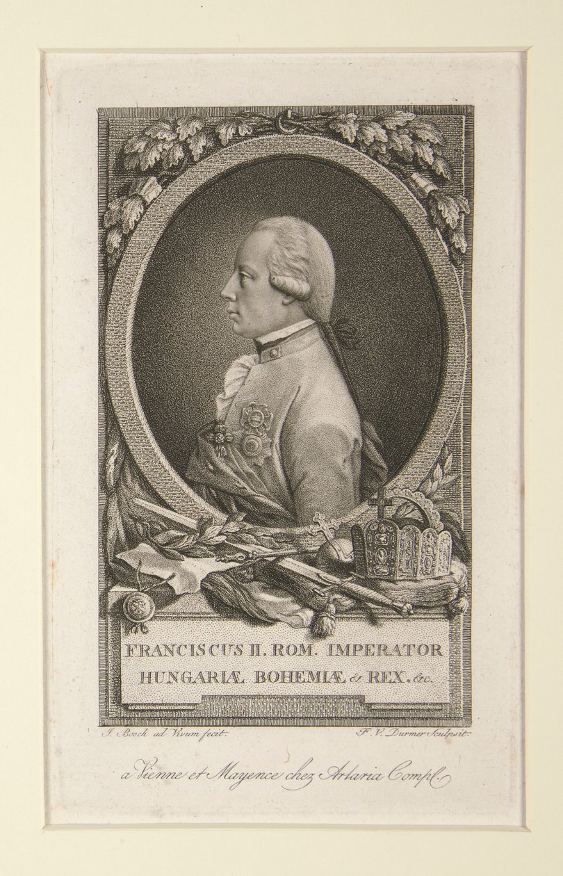 François II, Empereur romain, Roi de Hongrie et de Bohême - Franz Valentin Durmer