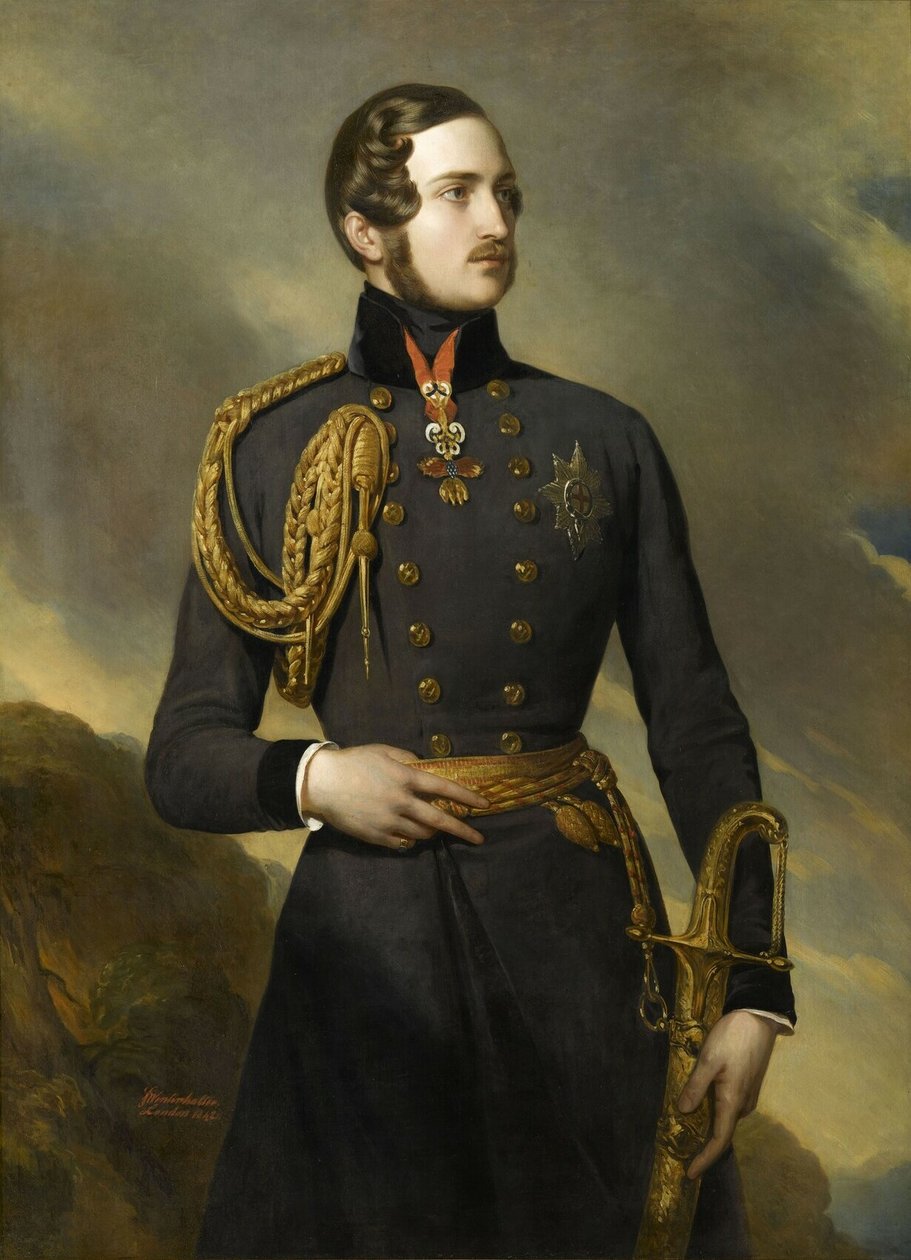 Français :  Albert de Saxe-Cobourg-Gotha, prince consort (1819-1861) Albert de Saxe-Cobourg-Gotha, prince consort (1819-1861) - Franz Xaver Winterhalter