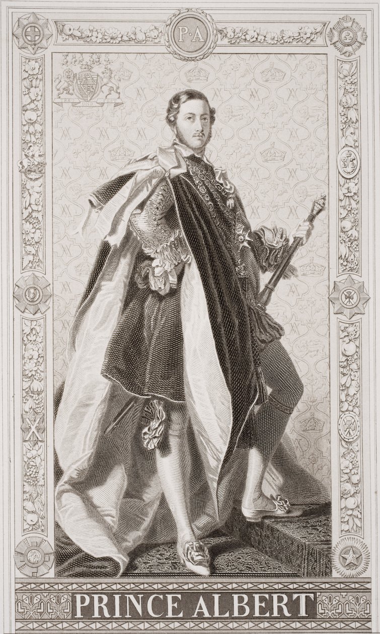 Prince Albert (1819-61) de `Illustrations of English and Scottish History