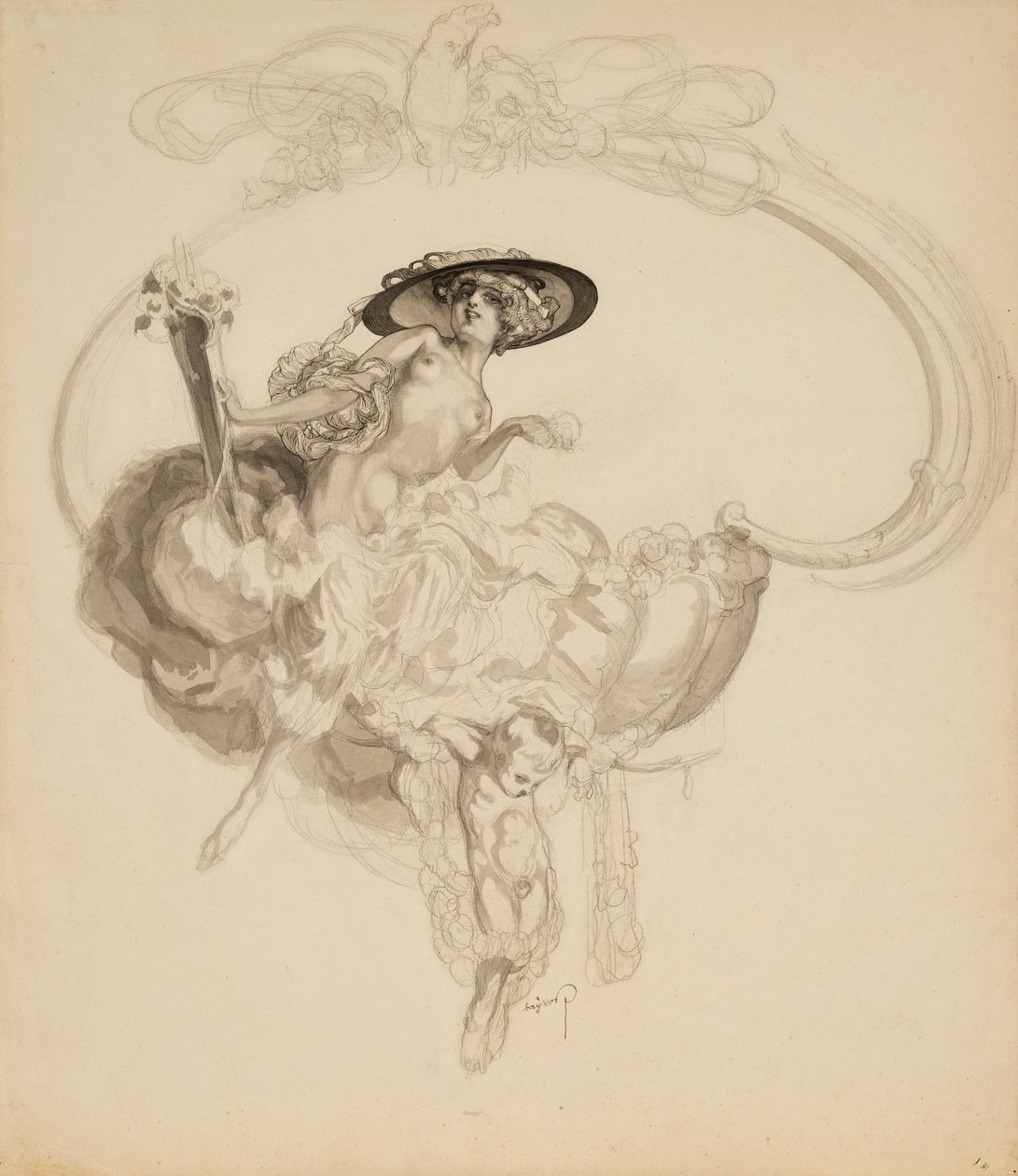 Bayros Franz von - Venus triumphans - Franz von Bayros