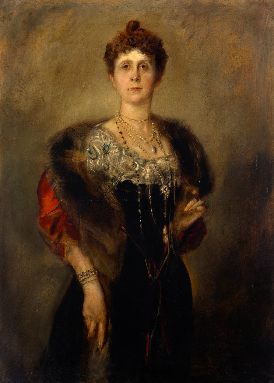 Emma Mumm (de Schwarzenstein) - Franz von Lenbach