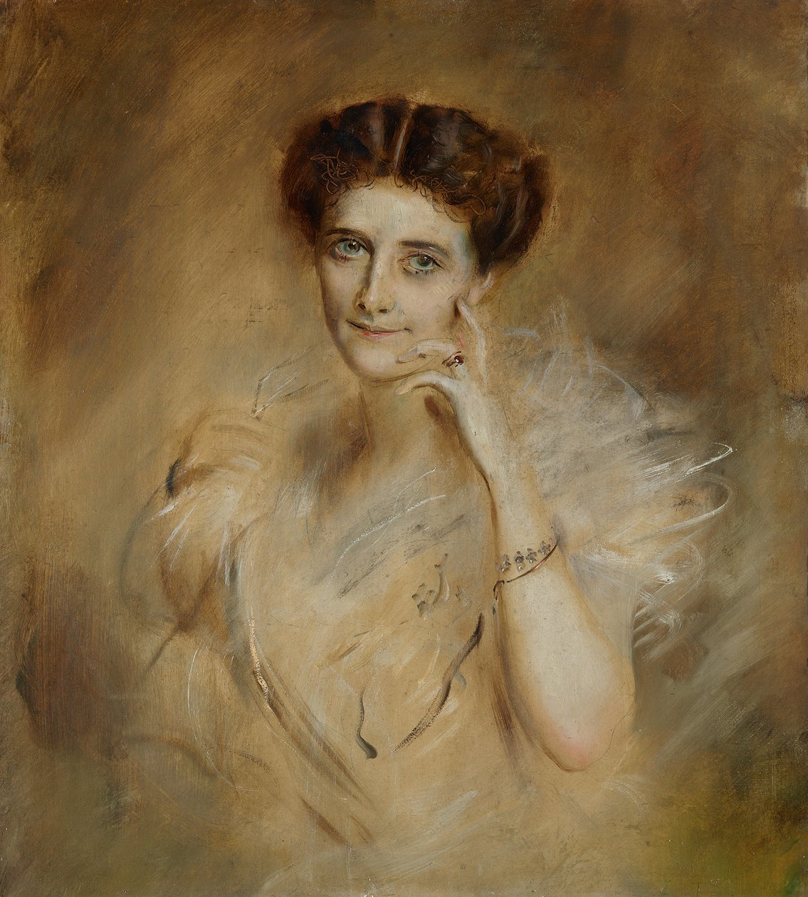 Mary Lady Curzon - Franz von Lenbach