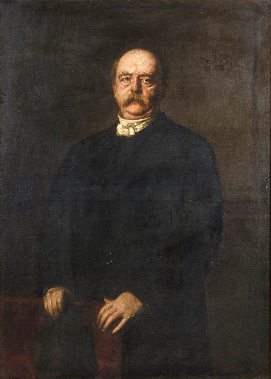 Otto prince von Bismarck - Franz von Lenbach