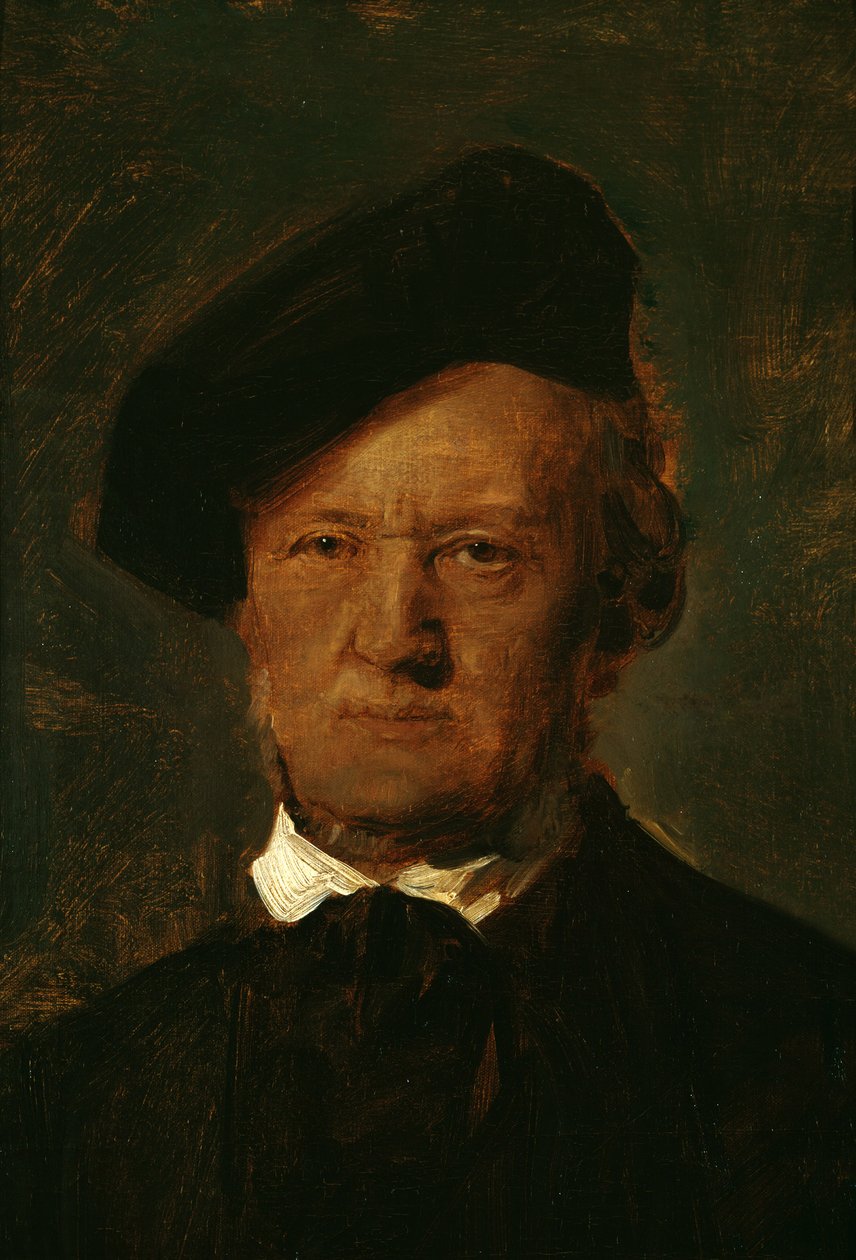 Richard Wagner coiffé d