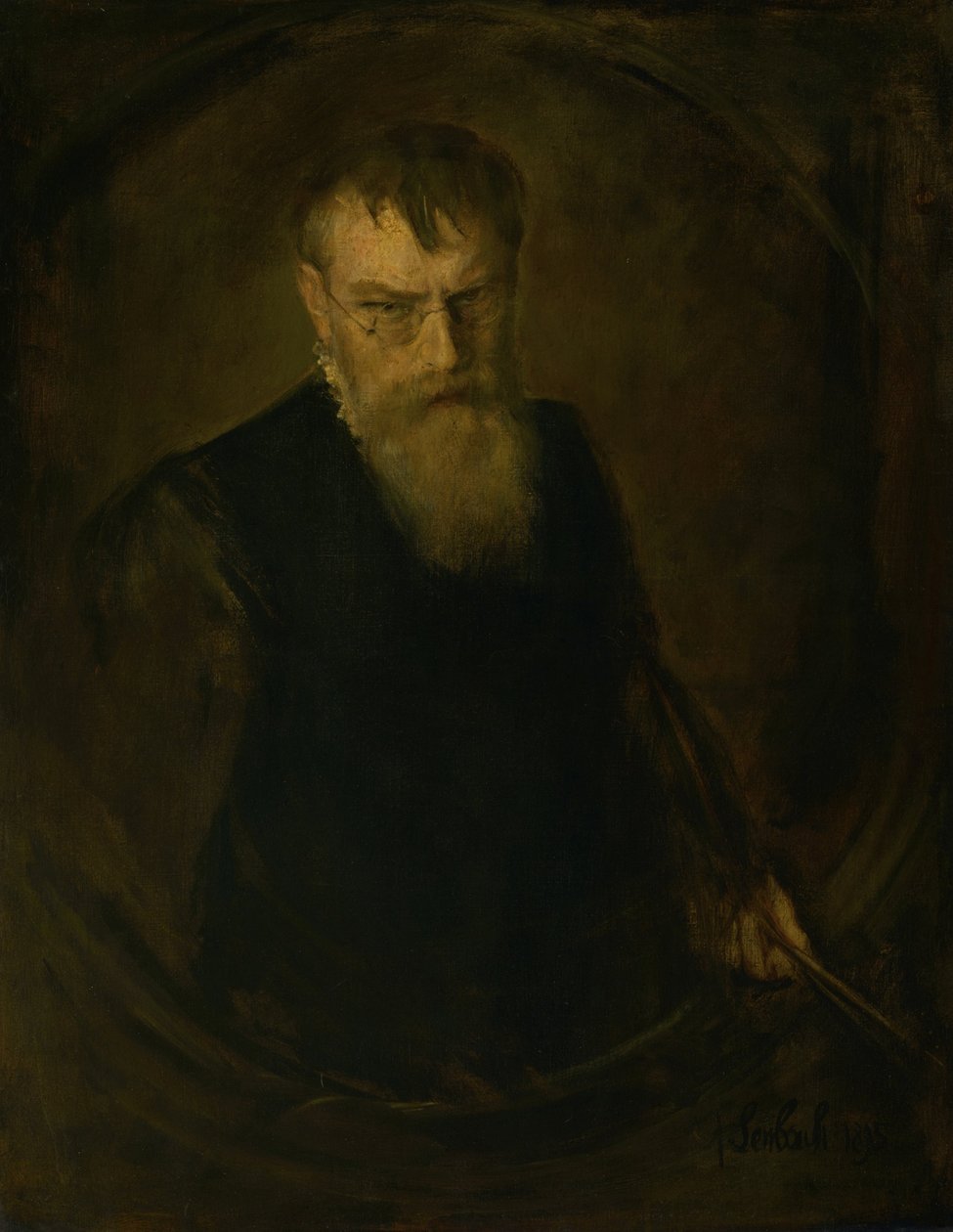 Autoportrait - Franz von Lenbach