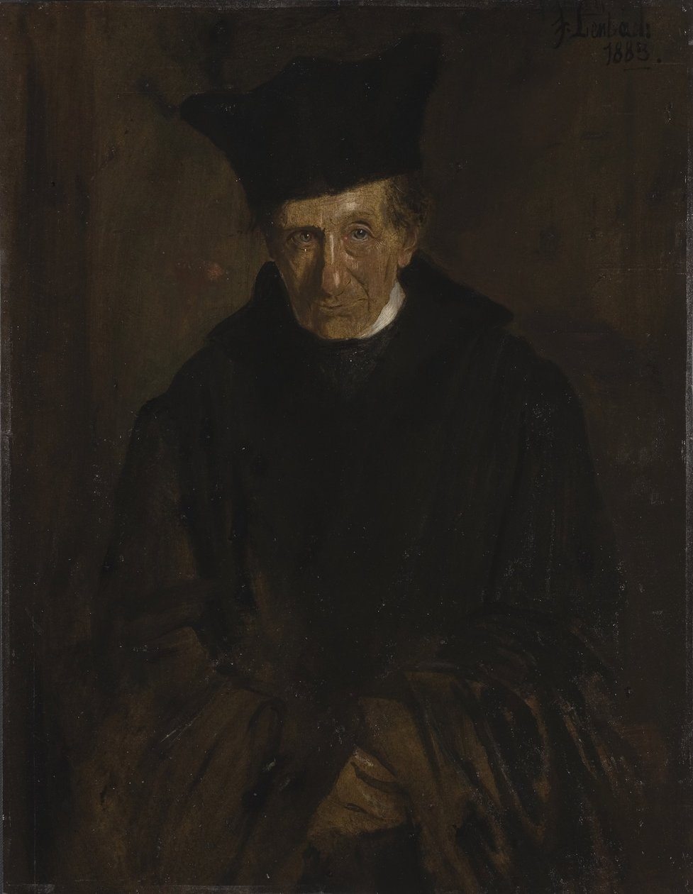 Le théologien Ignaz von Döllinger - Franz von Lenbach