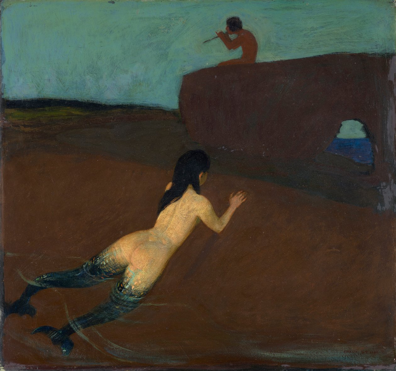 Écoute furtive - Franz von Stuck
