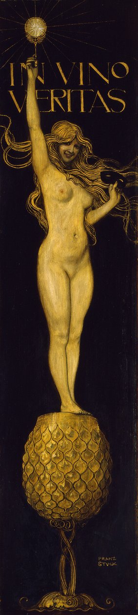 In vino veritas - Franz von Stuck