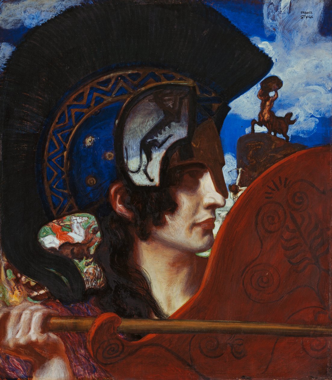 Amazone combattante - Franz von Stuck