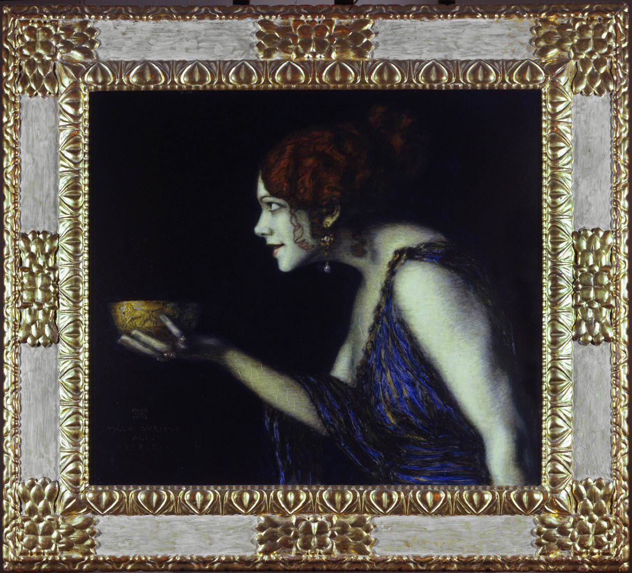 Tilla Durieux als Circe - Franz von Stuck