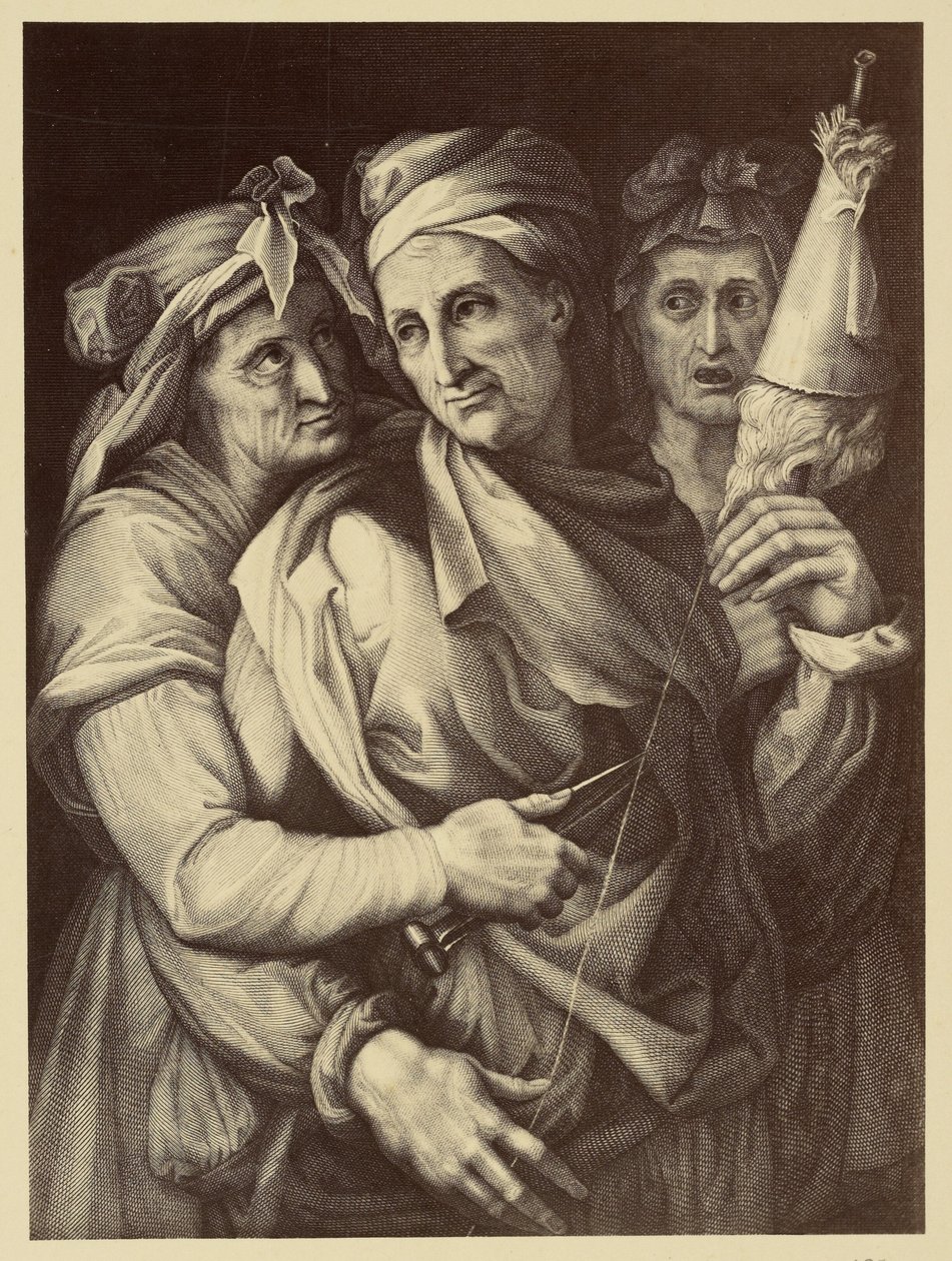 Dessin de trois femmes - Fratelli Alinari