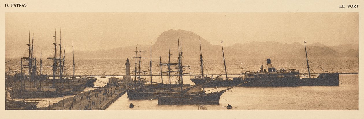 Patras. Le port - Frédéric Boissonnas