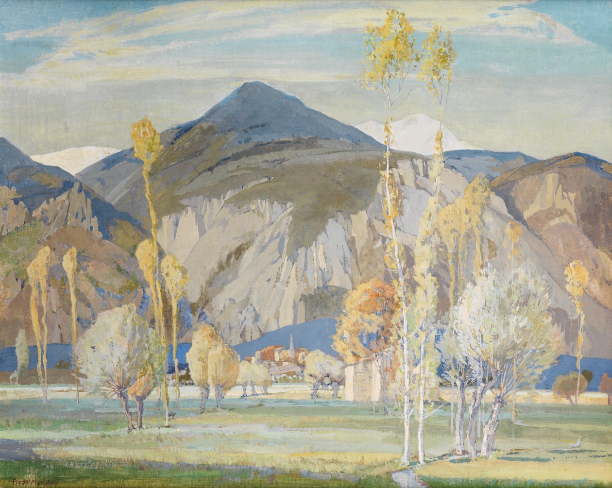 Les Alpes maritimes, près d