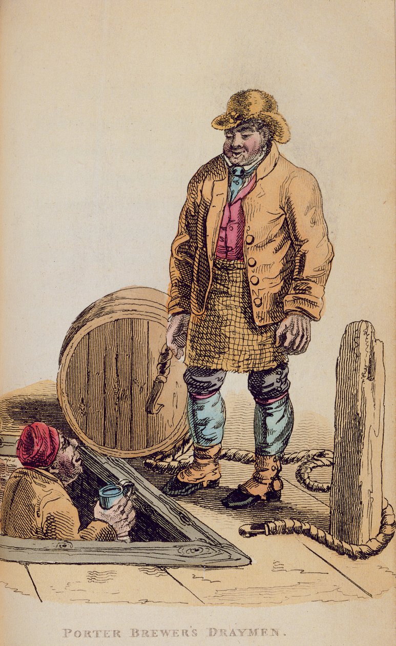 Les Draymen du brasseur de Porter de 