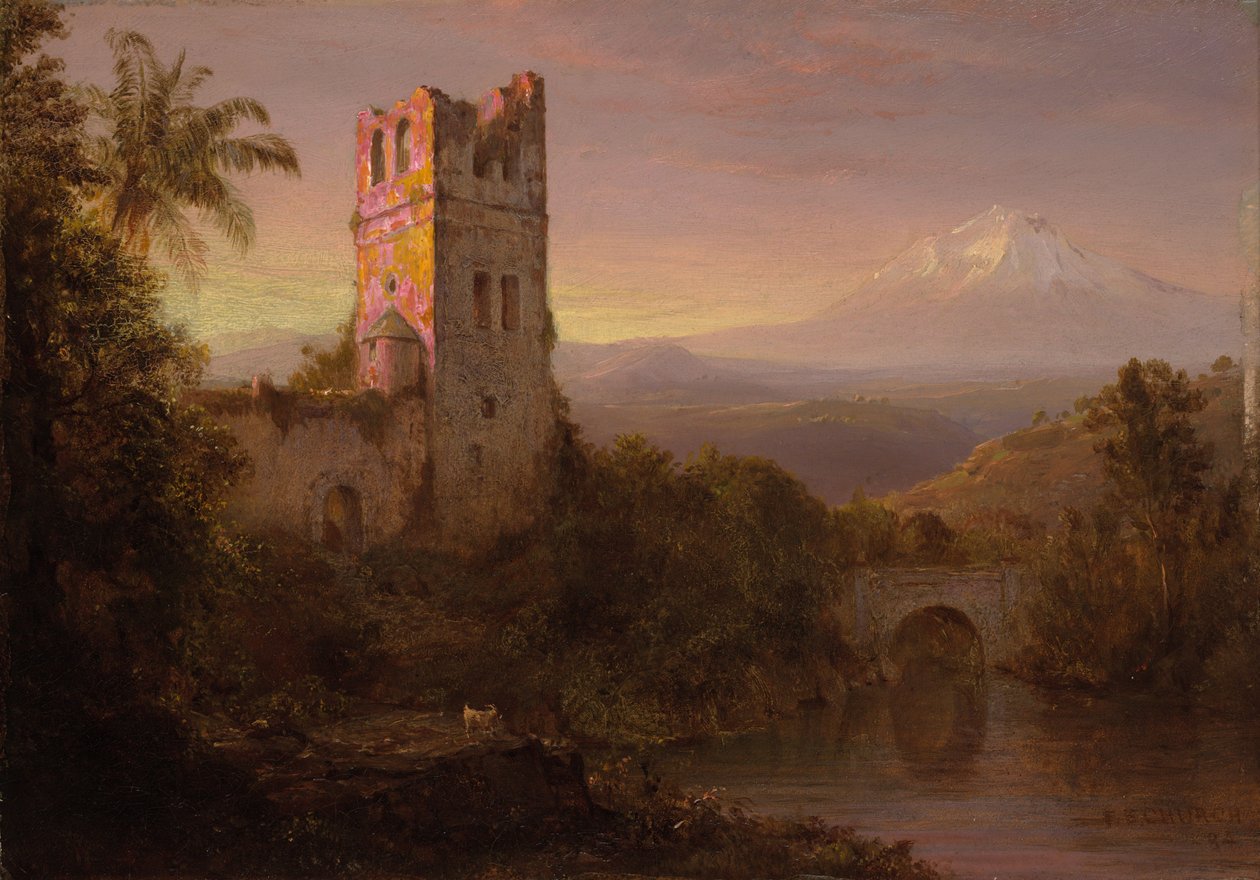 Le volcan Chimborazo - Frederic Edwin Church